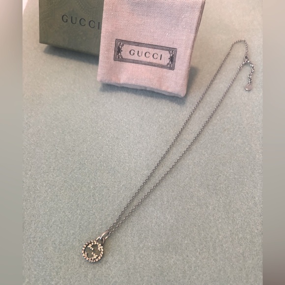 Gucci Interlocking Pendant Necklace - Picture 1 of 1